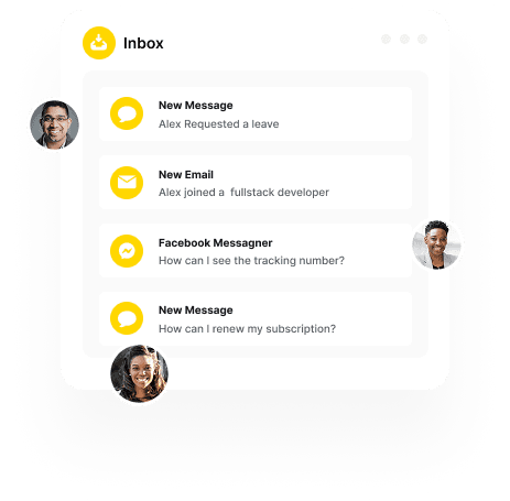 HRMS Interface Mockup